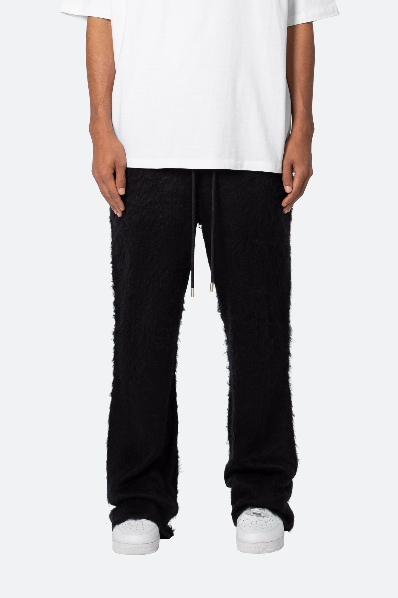 Fuzzy Sweatpants | Black