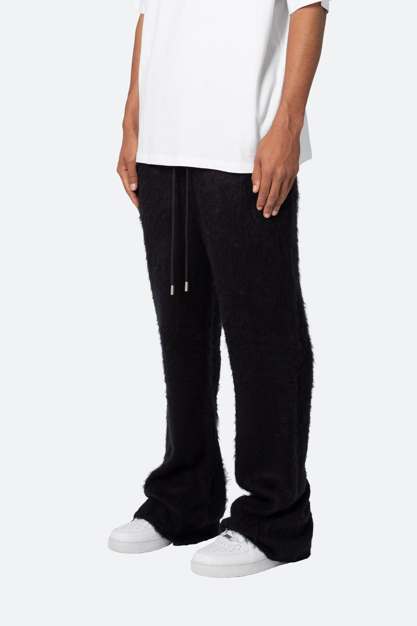 Fuzzy Sweatpants | Black