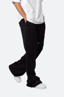 Fuzzy Sweatpants | Black