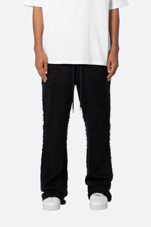 Fuzzy Sweatpants | Black