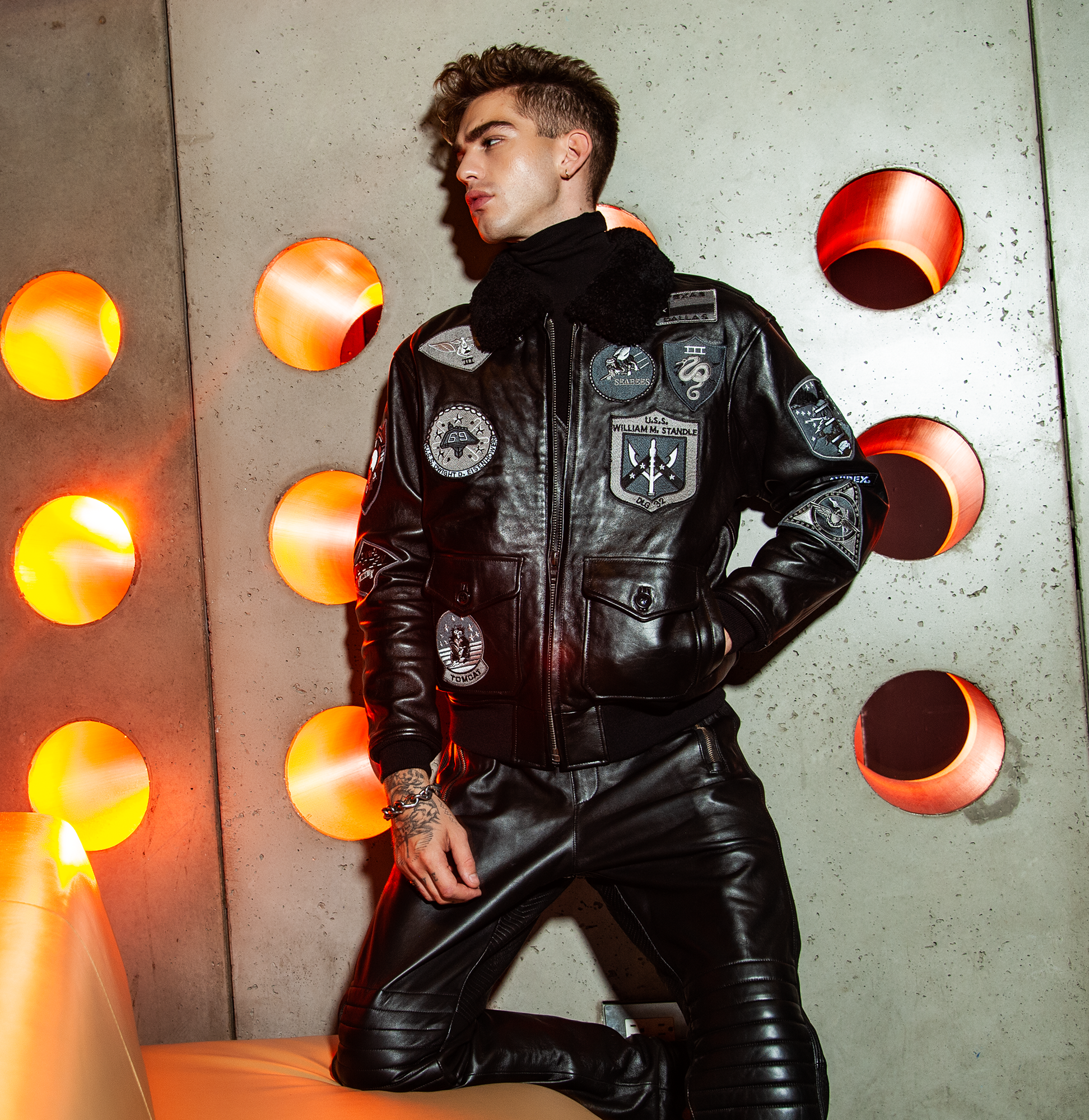 The G-1 Flight Jacket | Jet Black