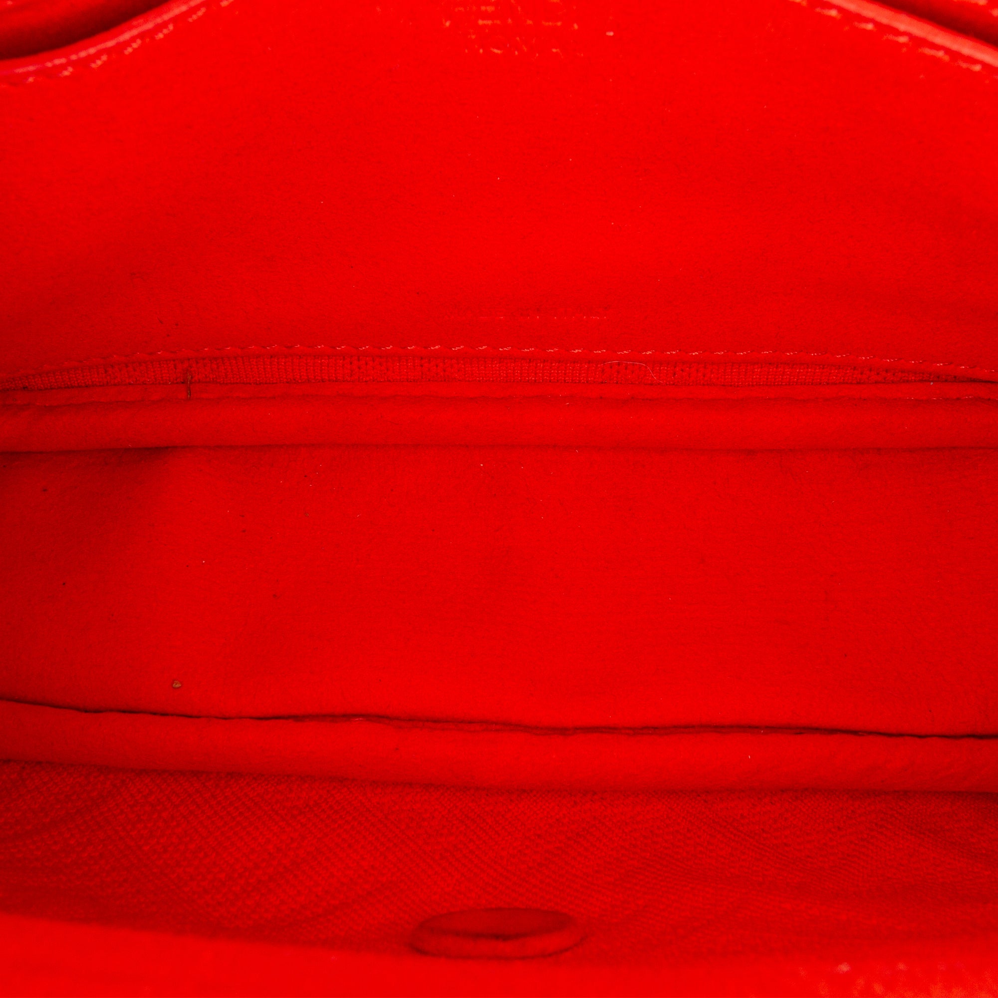 Fendi | Pre-Owned Midi Chain Baguette | Red