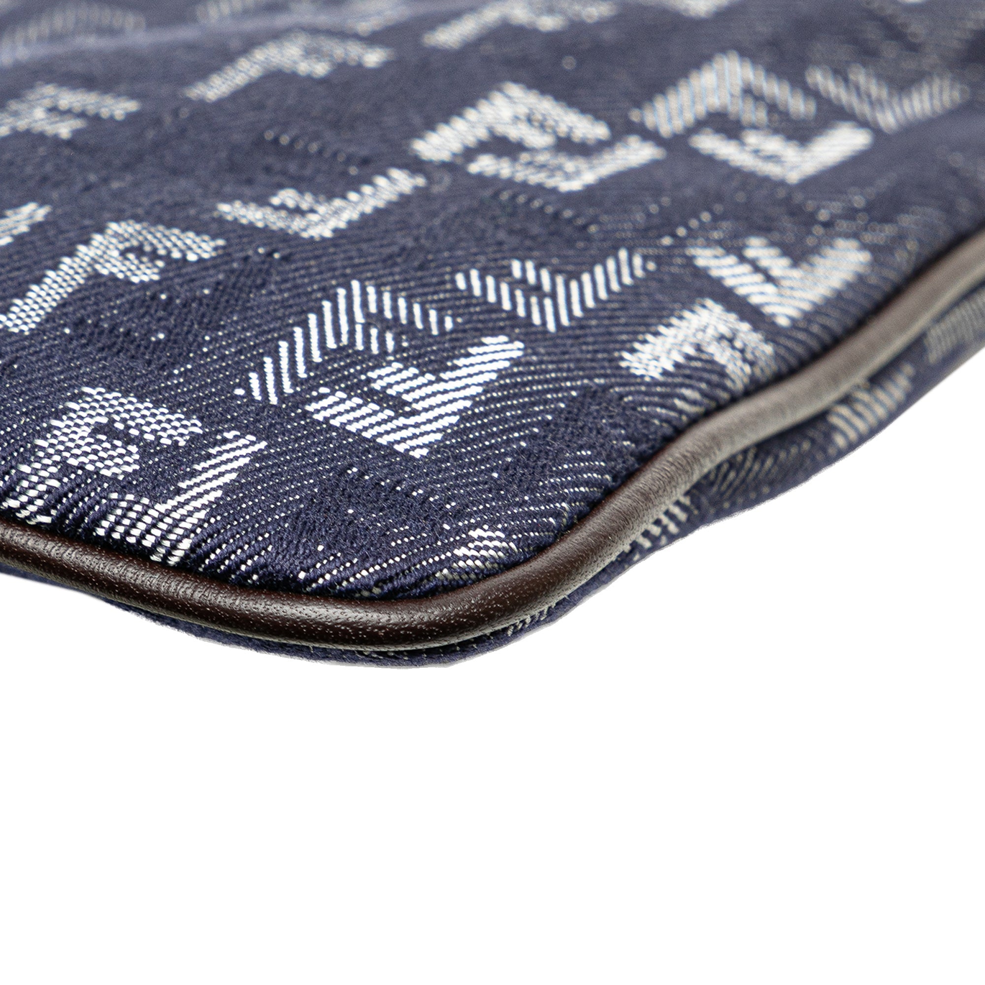 Fendi | Pre-Owned Zucchino Denim Crossbody | Blue/Dark Blue