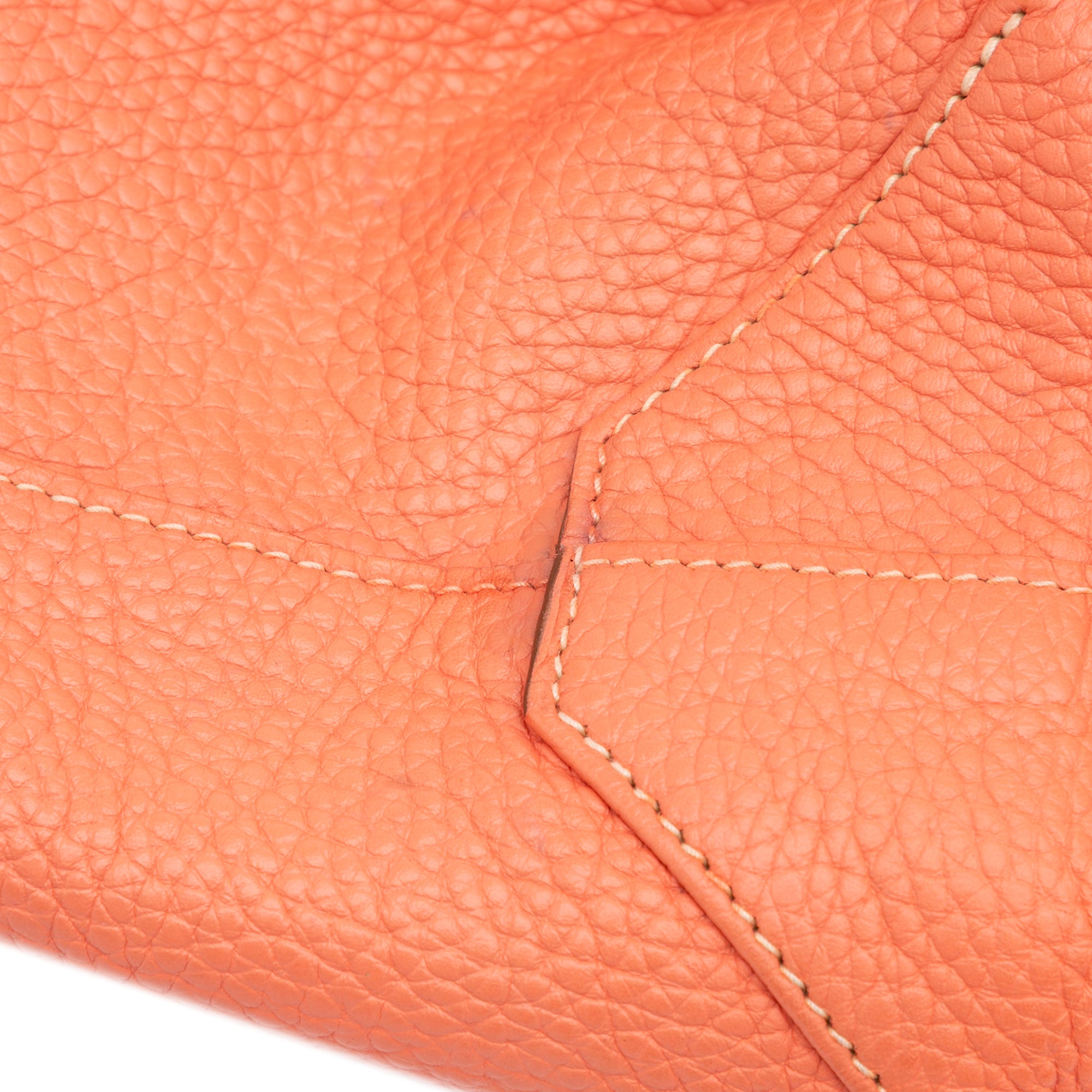 Hermes | Pre-Owned Clemence Double Sens 36 | Pink/Salmon