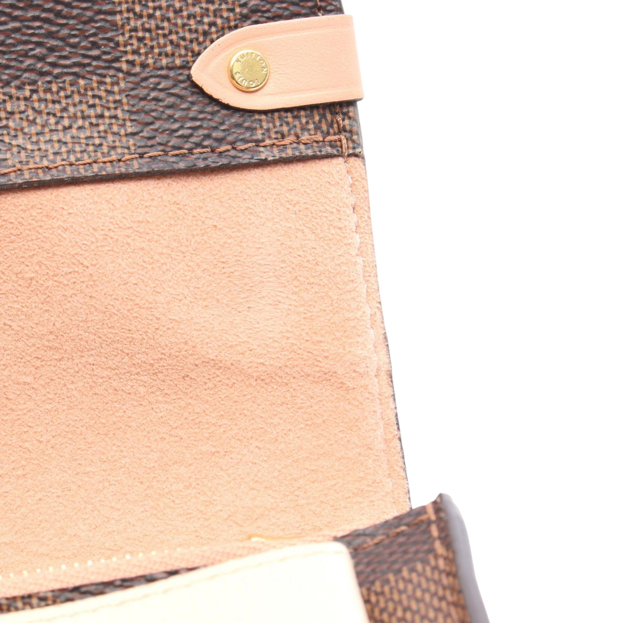 Louis Vuitton | Pre-Owned Damier Ebene Vavin Wallet on Chain | Brown