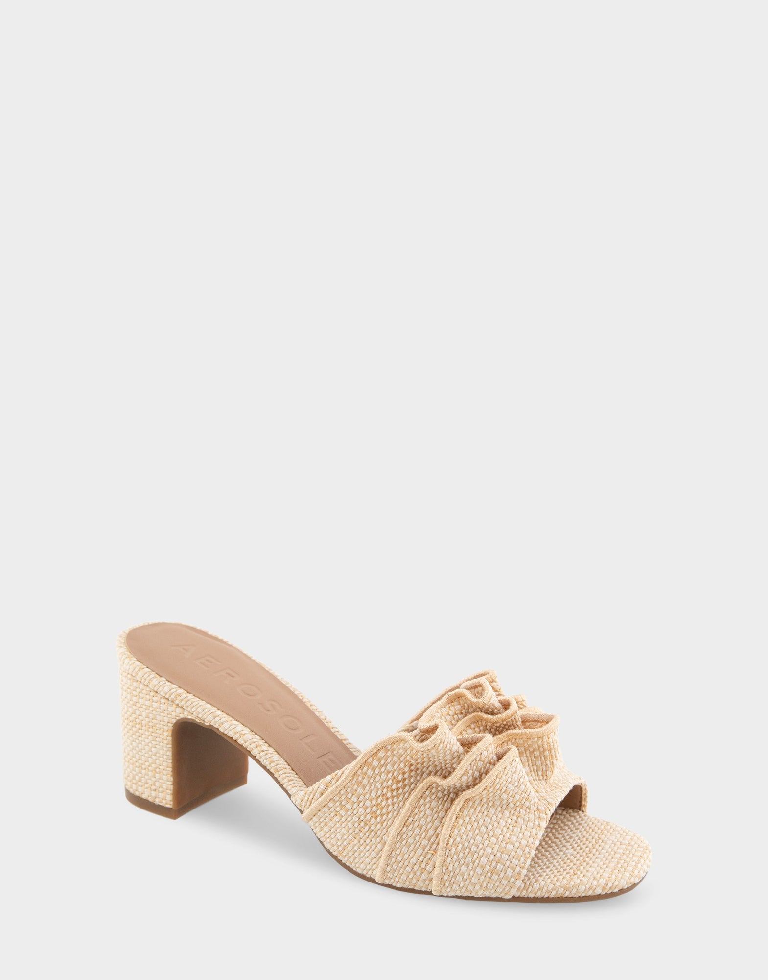 Gabrielle Sandals | Natural Raffia