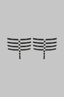 Garters - Parure Signature | Black