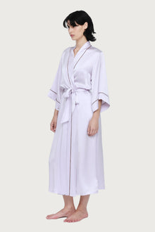 Silk Robe | Lilac Ash