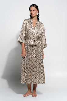 Silk Robe | Python Print