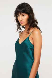 Silk Chemise | Emerald