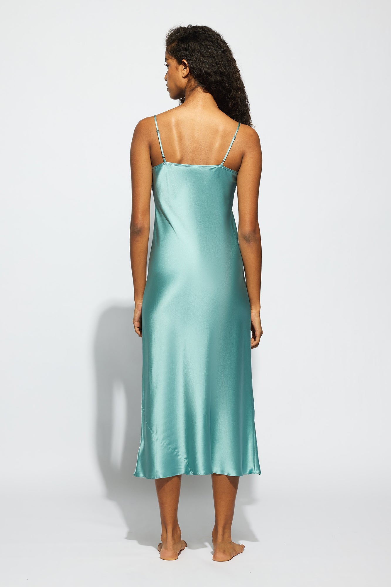 Silk Lace Slip | River