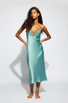 Silk Lace Slip | River