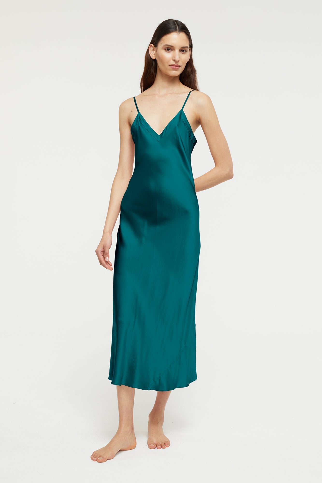 Silk Slip | Emerald