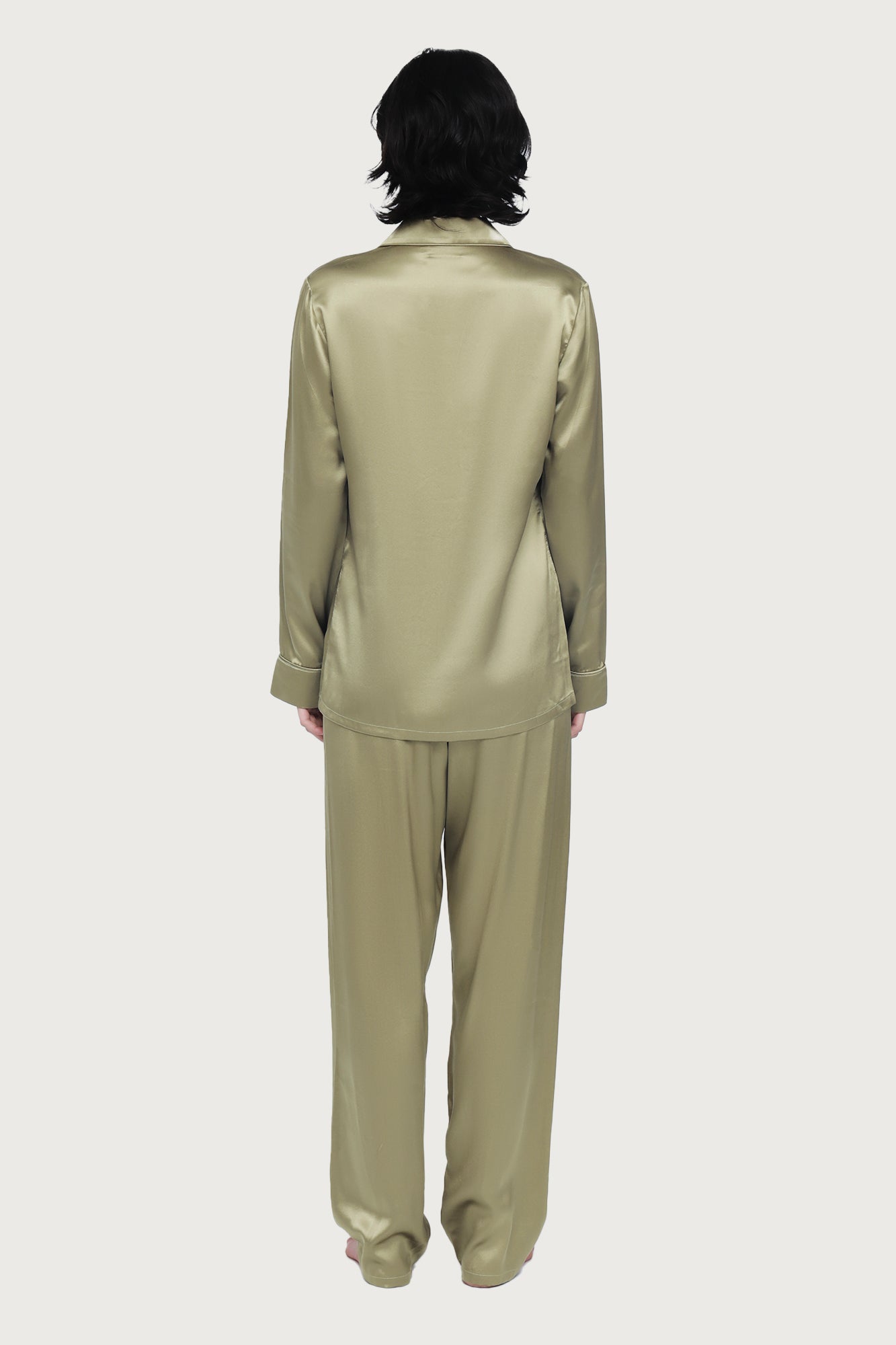 Fine Finishes Pyjama | Khaki