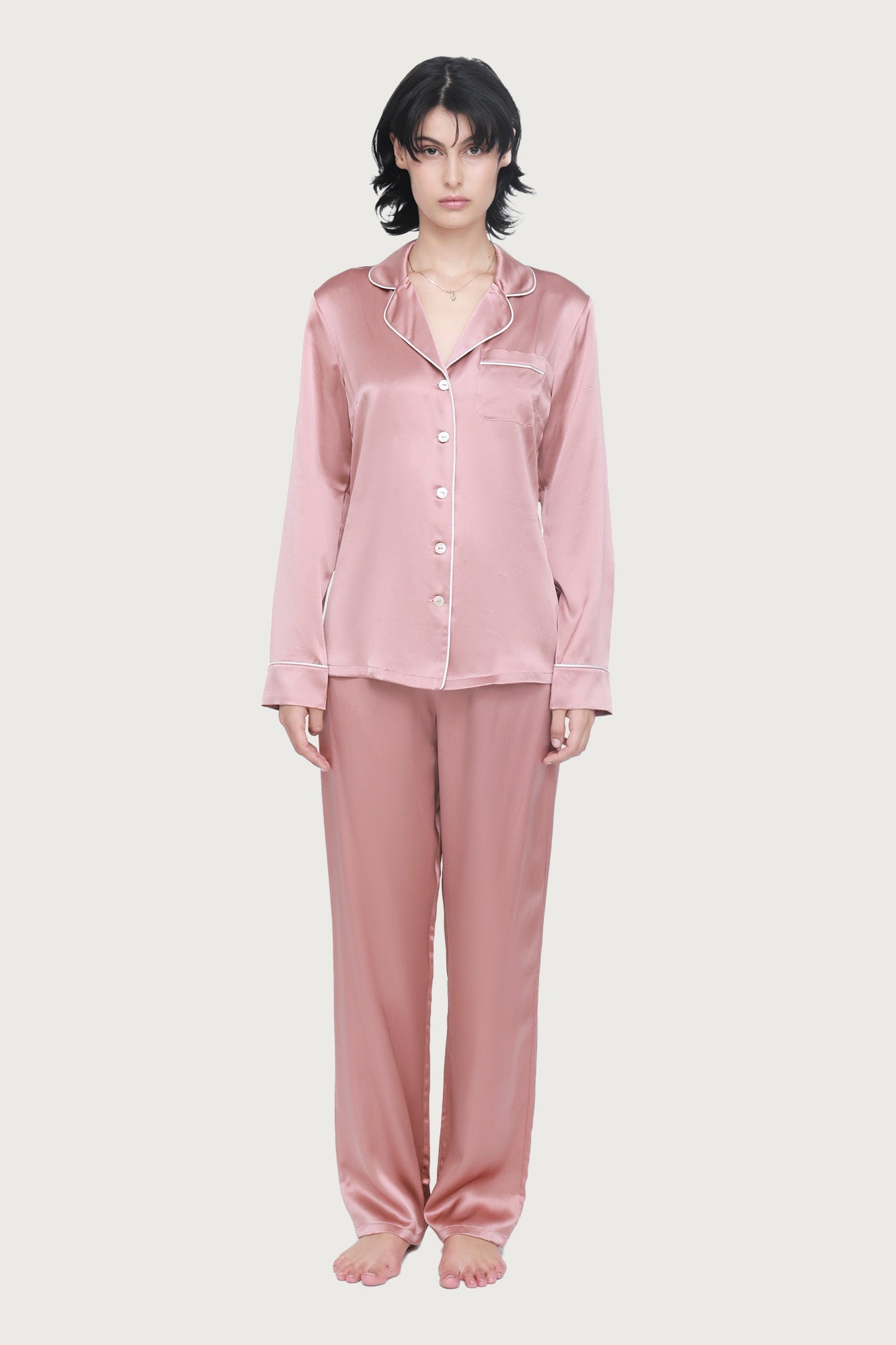 Fine Finishes Pyjama | Mauve