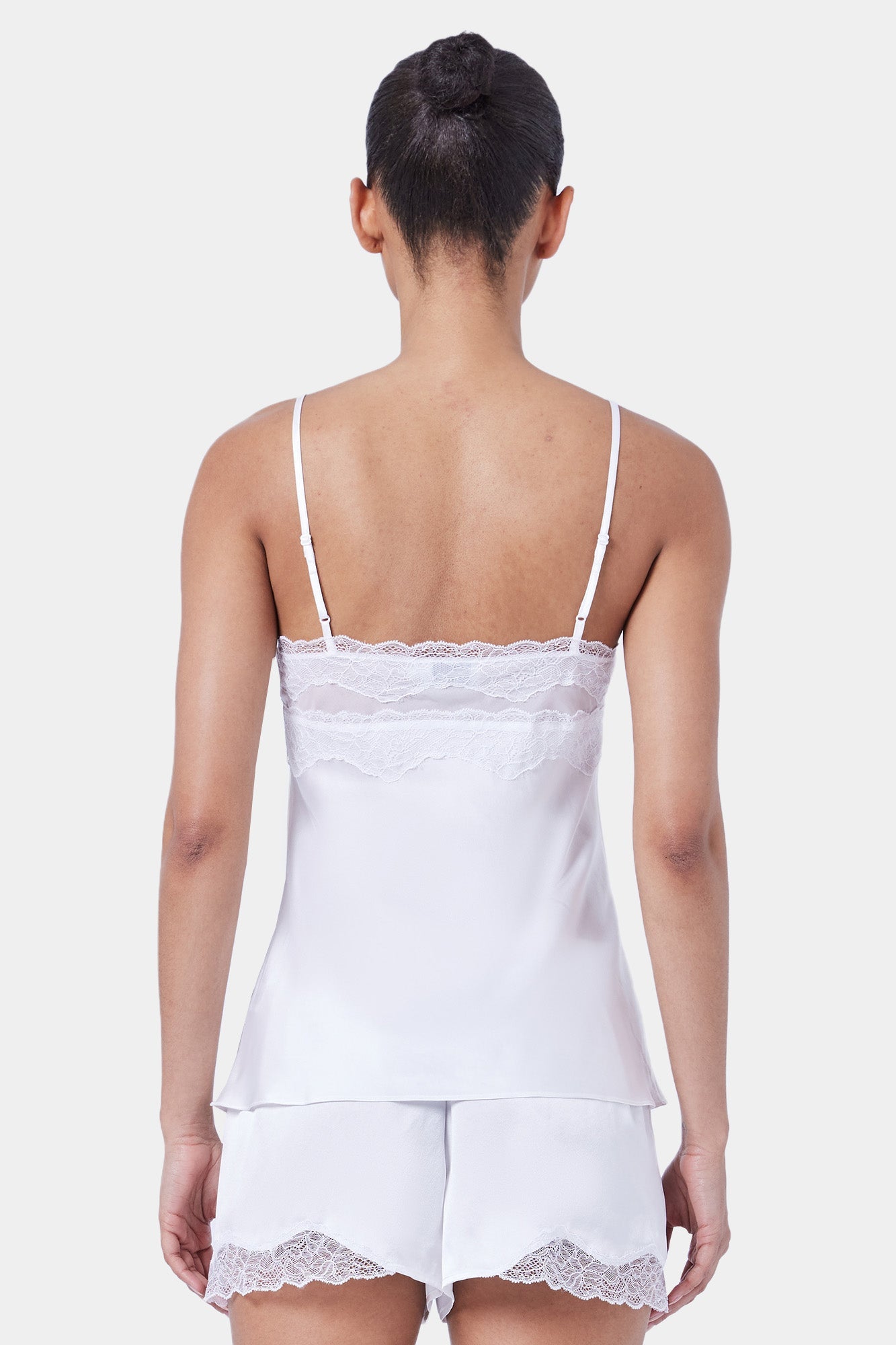 The Skylar Lace Cami By GINIA In White