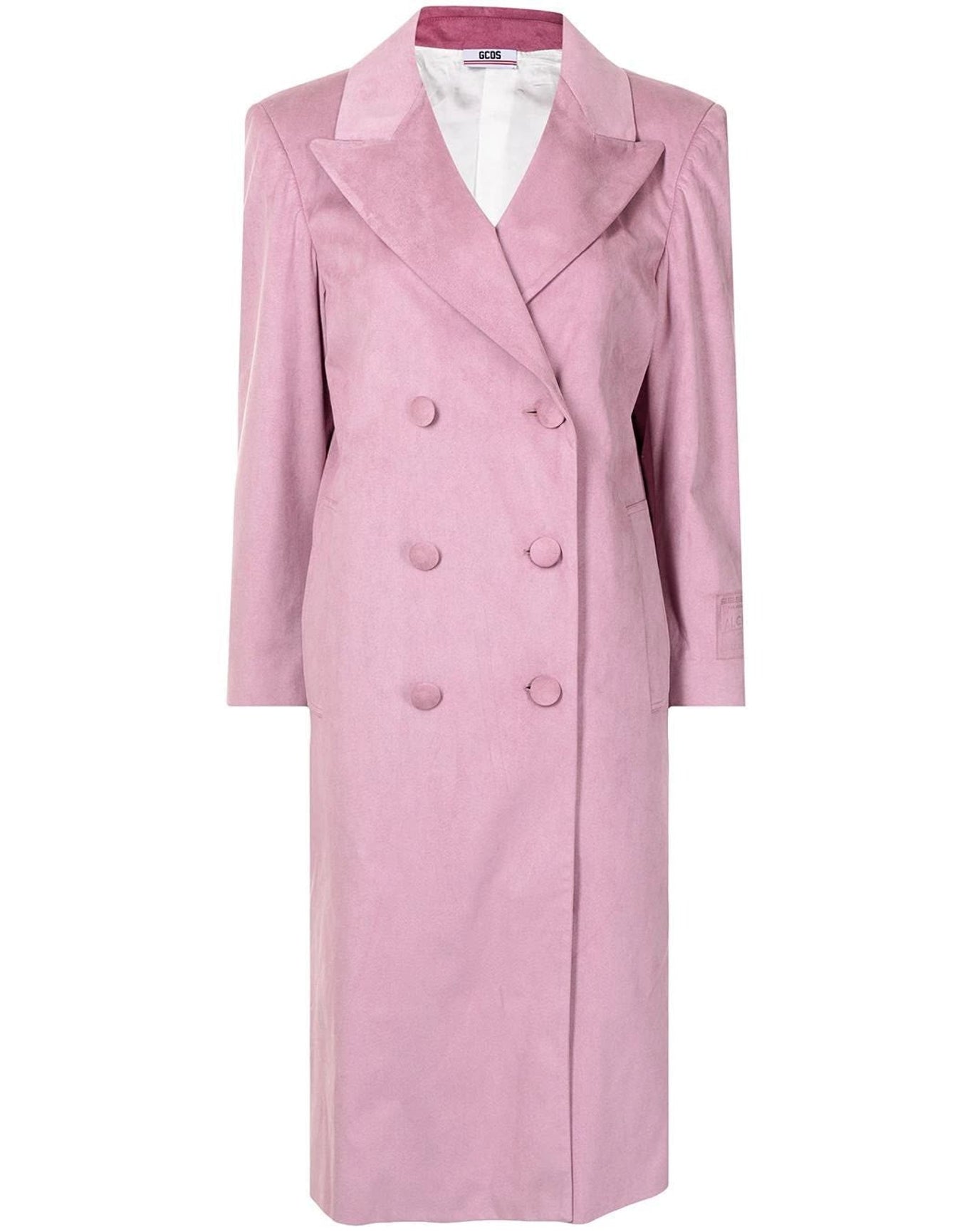 GCDS | Women | Man Fit Long Coat Lavender | Pink