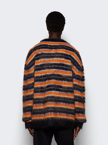 Men | Marni | Long Sleeve Mohair Sweater | Black