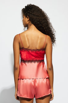 Billie Silk Cami | Dusty Rose / Chilli Red