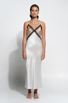 Billie Slip | Gold/Cream