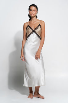 Billie Slip | Gold/Cream