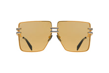 Womens | Gendarme Sunglass | Gold - Black Rhodium - Black | Amber