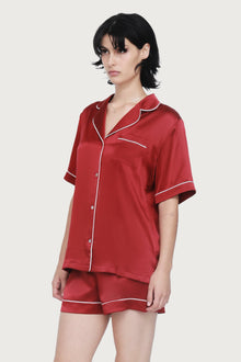 Fine Finishes Short Pajama | Red