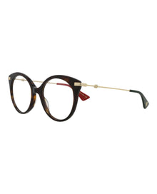 Gucci Cat Eye Acetate Optical Frames | Havana