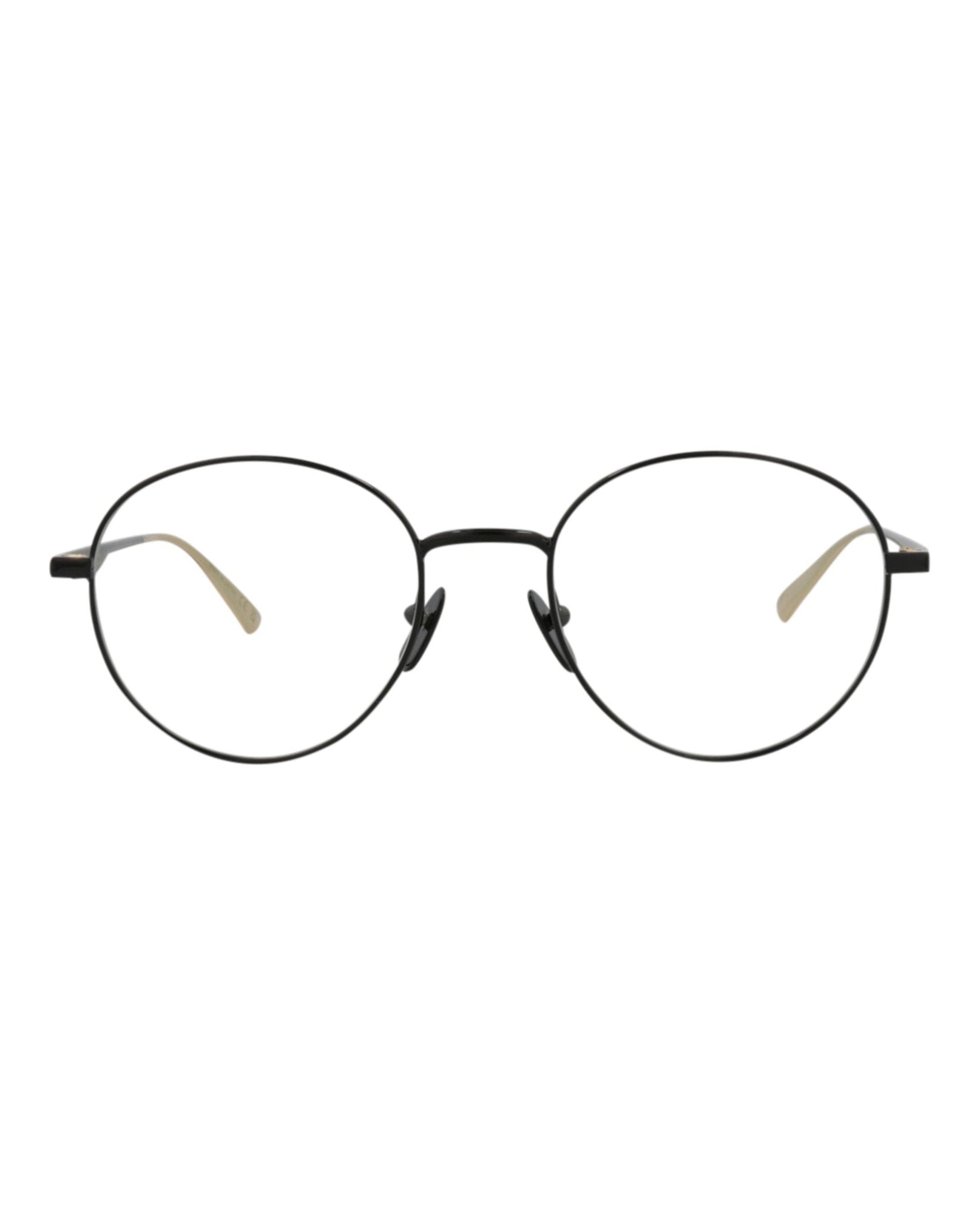 Gucci Round Metal Optical Frames | Black