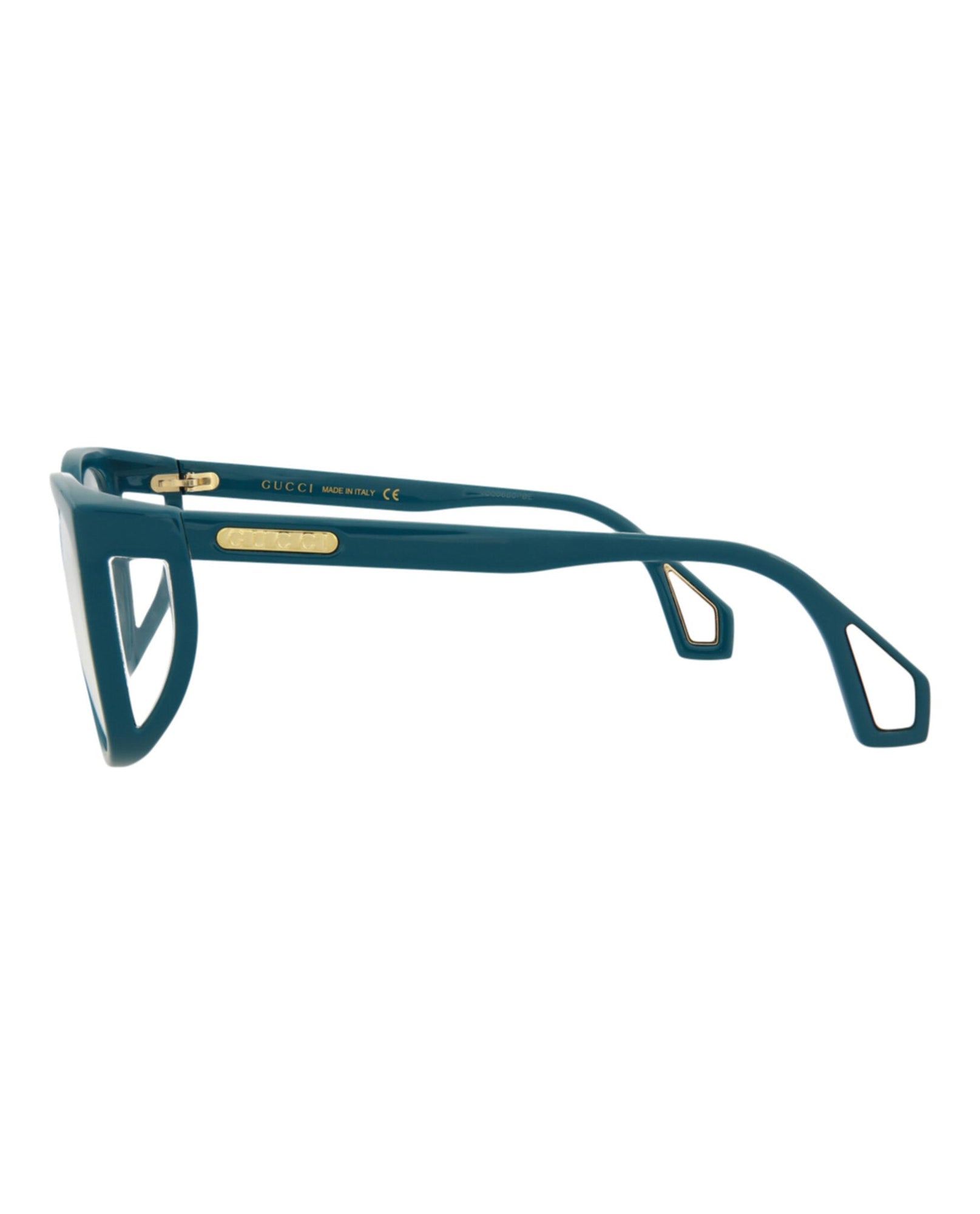 Gucci Square Injection Optical Frames | Blue