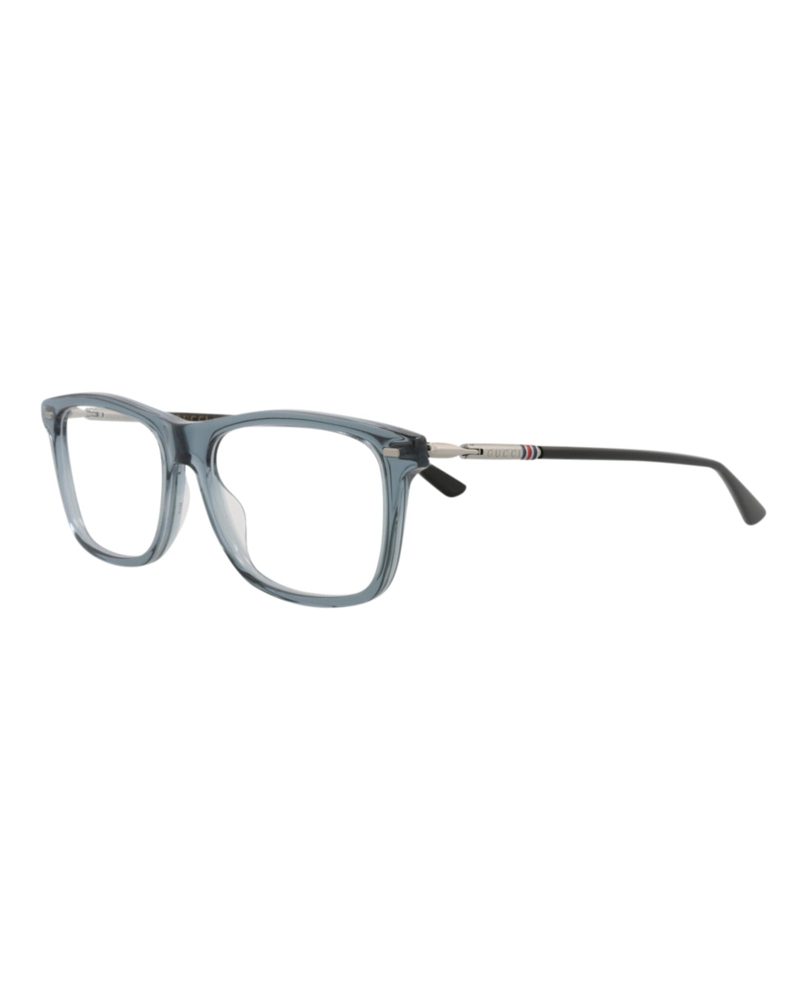 Gucci Square Acetate Optical Frames | Grey