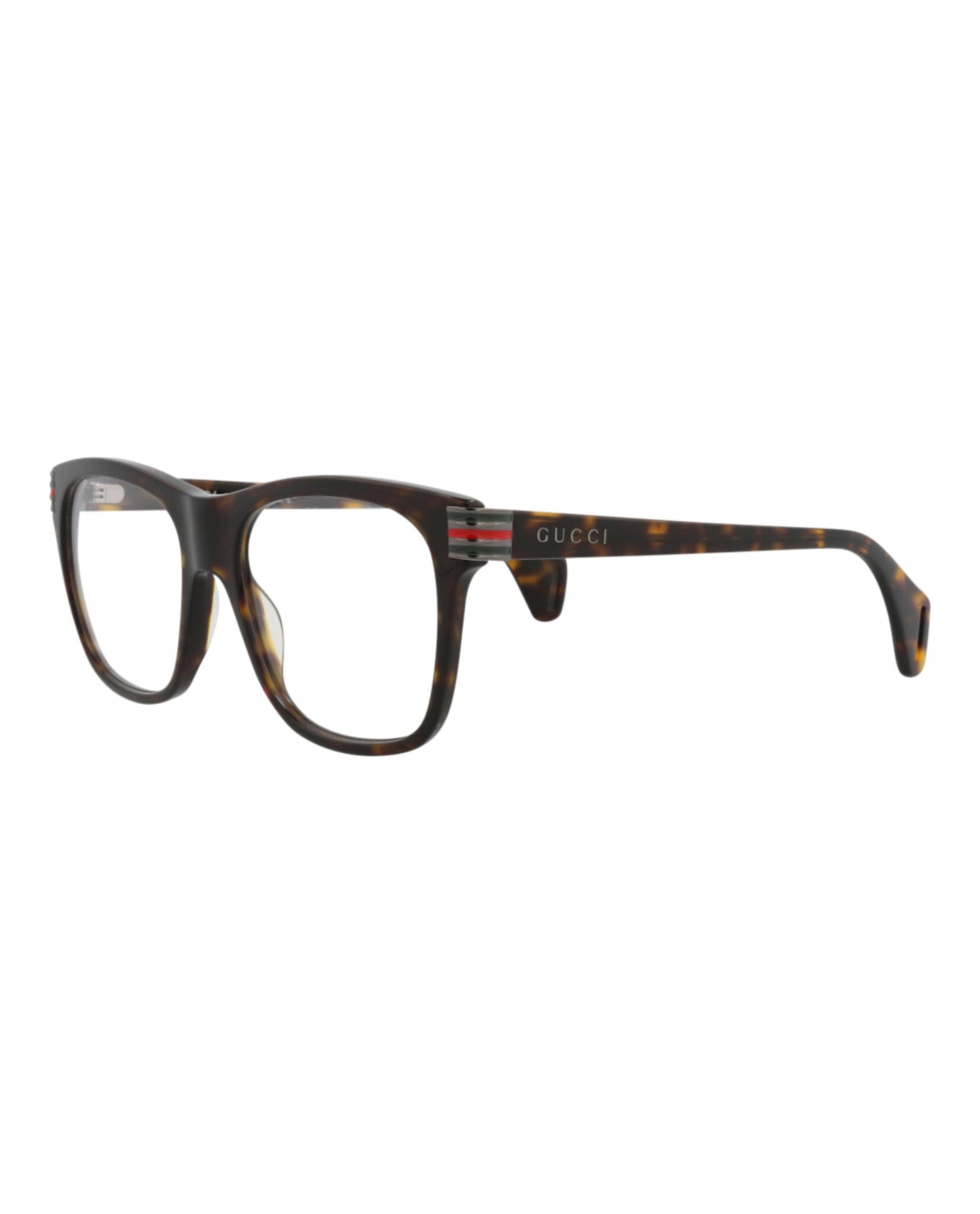 Gucci Square Acetate Optical Frames | Havana