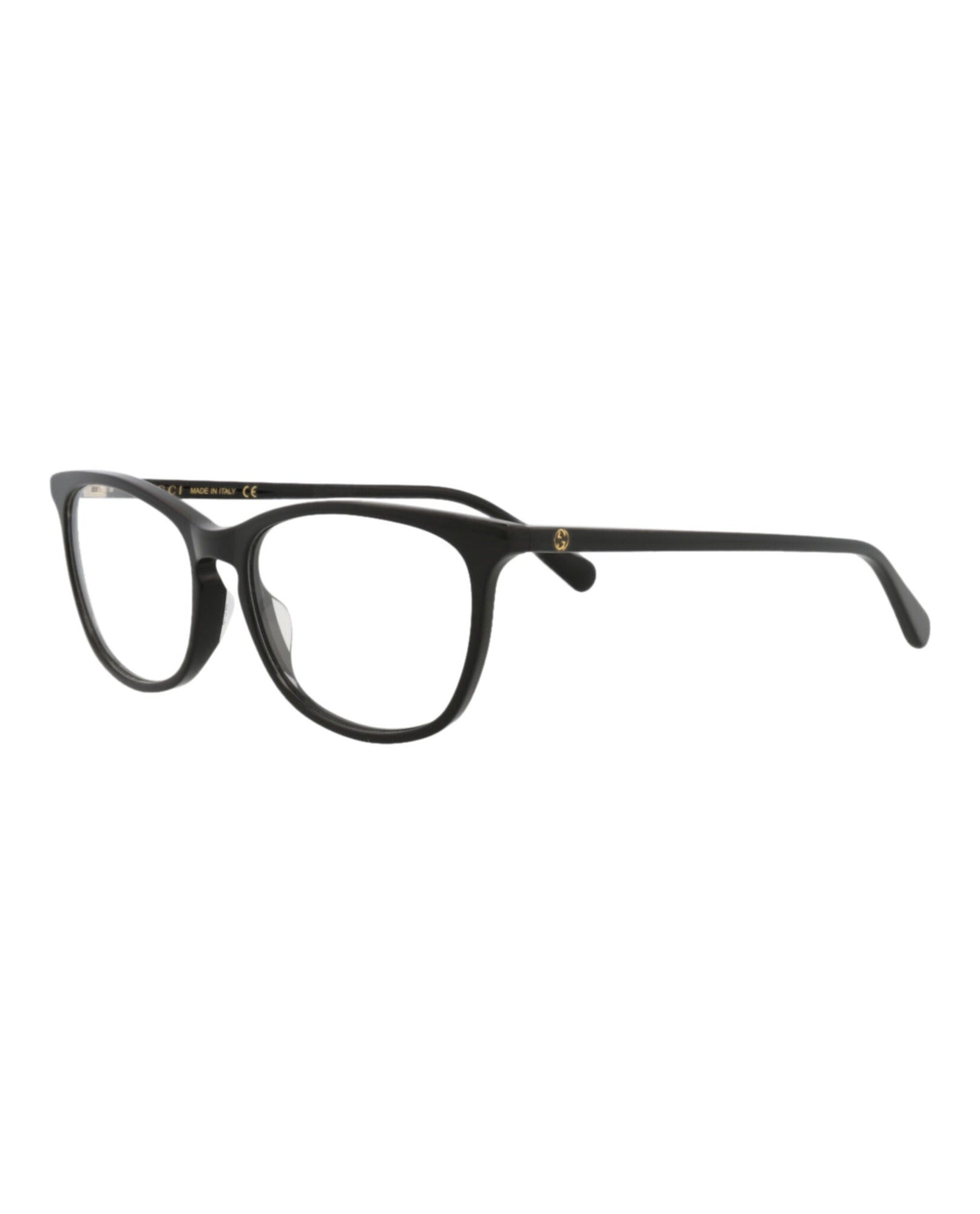 Gucci Round Acetate Optical Frames | Black