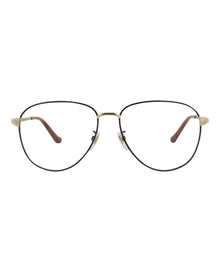 Gucci Aviator Metal Optical Frames | Black