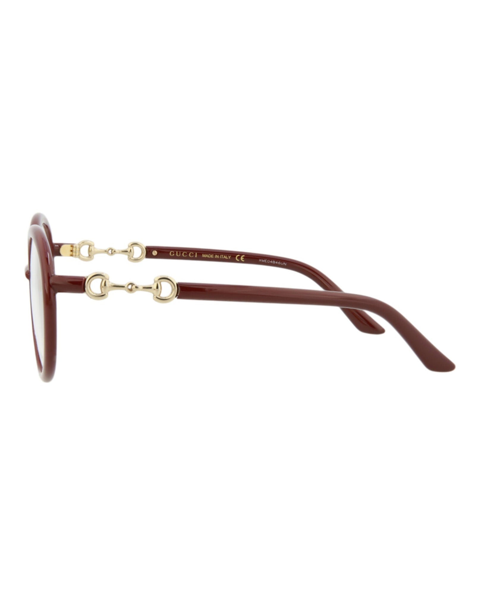 Gucci Round Injection Optical Frames | Red