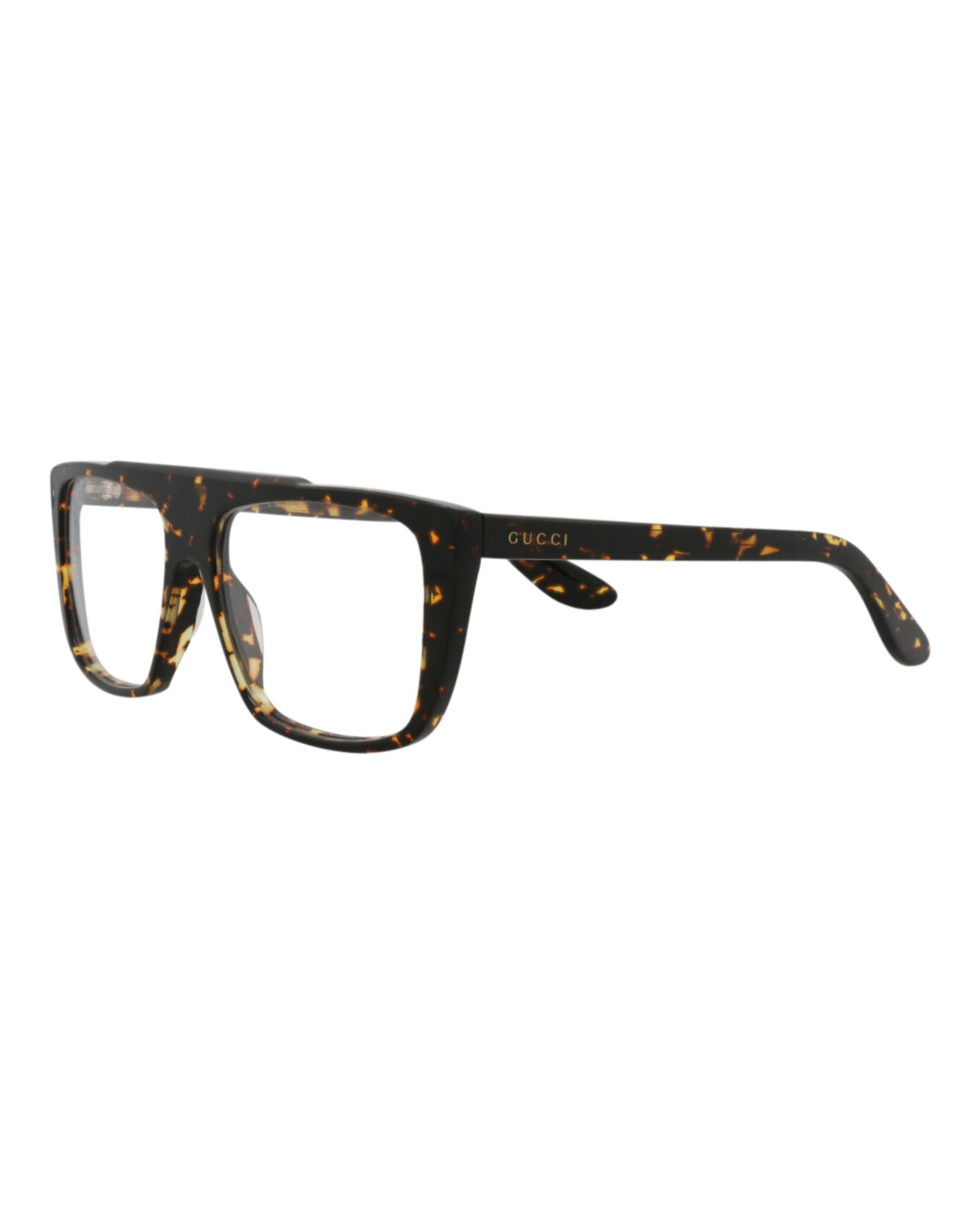 Gucci Square Acetate Optical Frames | Havana