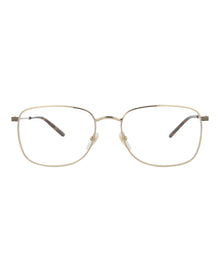 Gucci Square Metal Optical Frames | Gold