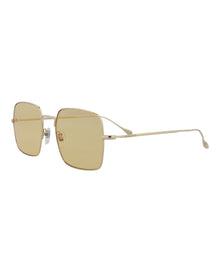 Gucci Square Metal Sunglasses | Gold