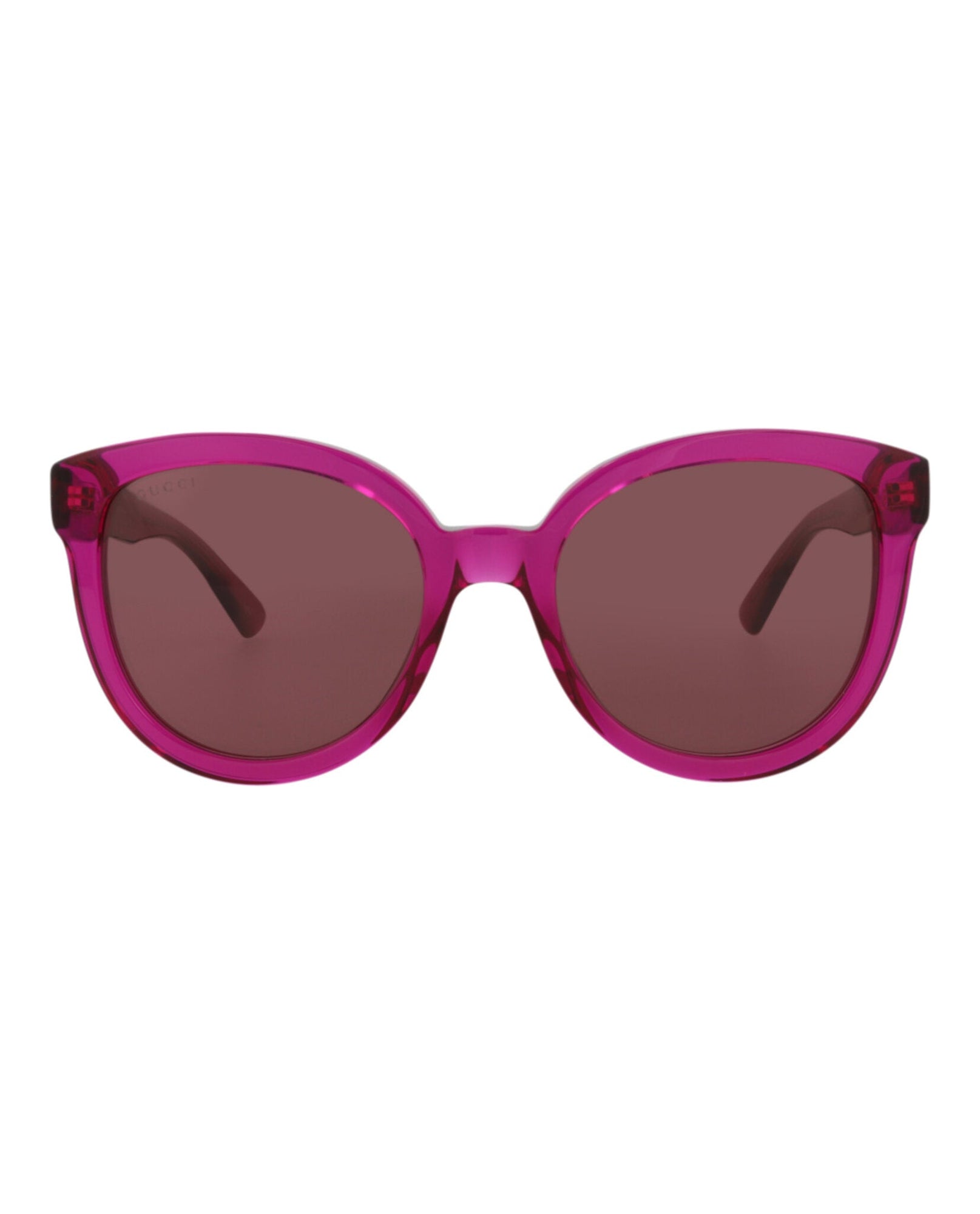 Gucci Round Recycled Acetate Sunglasses | Pink