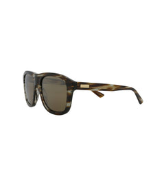 Gucci Aviator Recycled Acetate Sunglasses | Havana