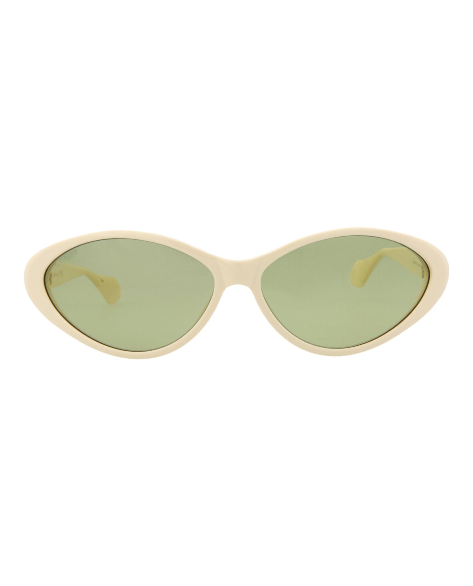 Gucci Round Recycled Acetate Sunglasses | Ivory