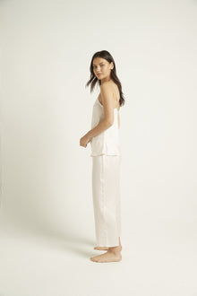 Washable Silk Pants | Pink Champagne