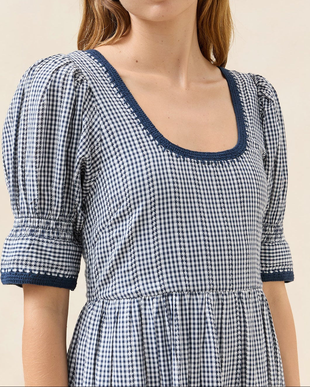 Color: Navy Gingham