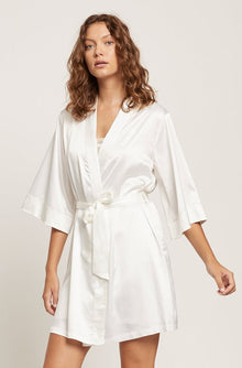 Camille Wrap Gown | Ivory