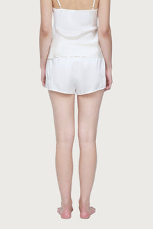 The Jean Short By GINIA In Cream