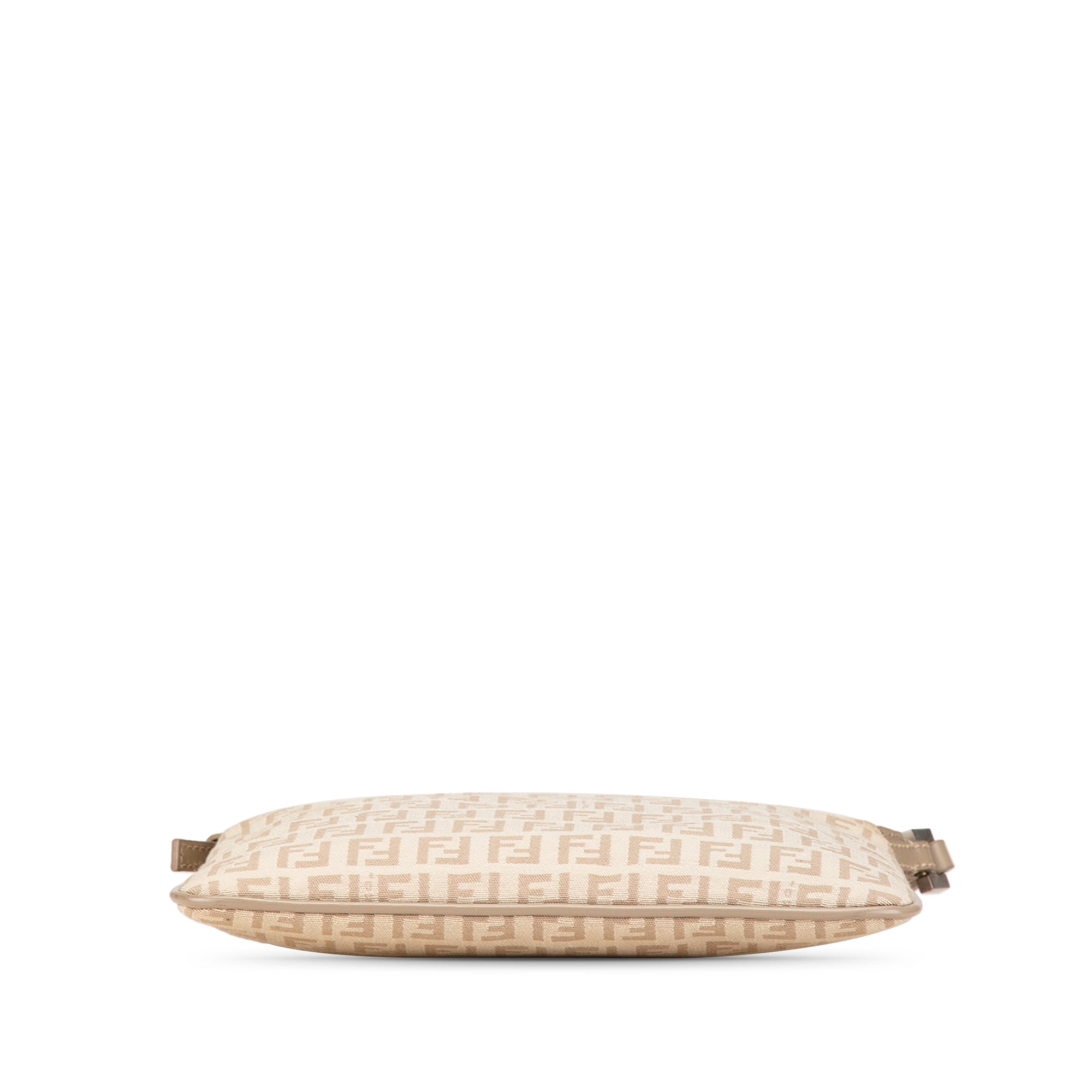 Fendi | Pre-Owned Zucchino Canvas Crossbody | Ivory/Beige