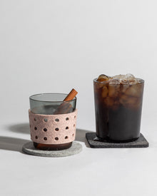 2 Pack | Glas Merino Wool Small Perforated Sleeve | Rose Quartz