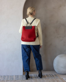 Bedford Merino Wool Backpack | Cherry