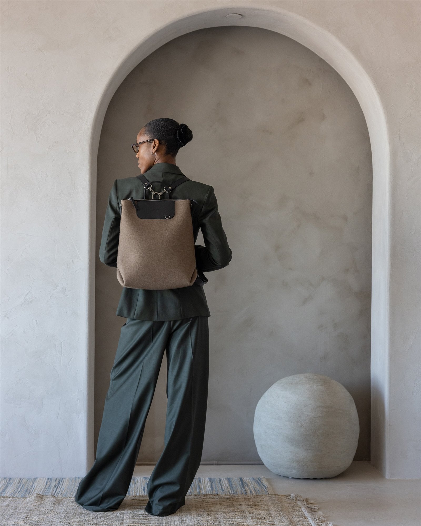 Bedford Merino Wool Backpack | Cumin