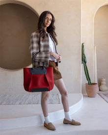 Frankie Merino Wool Midi | Cherry